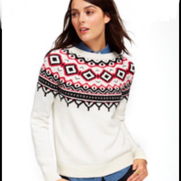 tommy hilfiger fair isle sweater